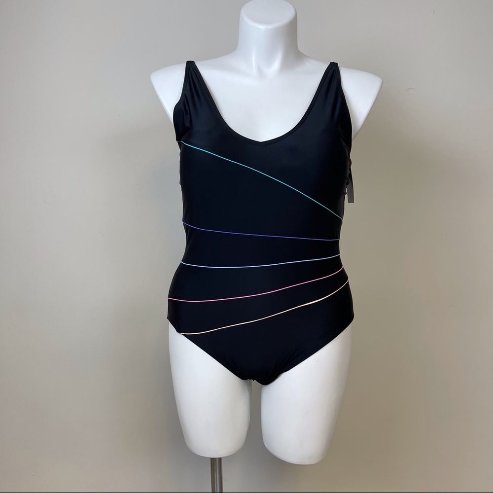 Miss Adola Plus Size One Piece Bathing Suit